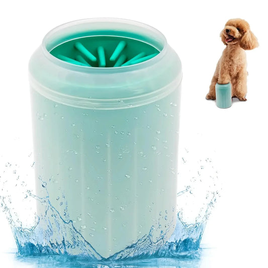 Soft Silicone Material Pet Foot Wash Cup, Cat and Dog Foot Cleaner, Portable Massage, Bath Cleaning Supplies