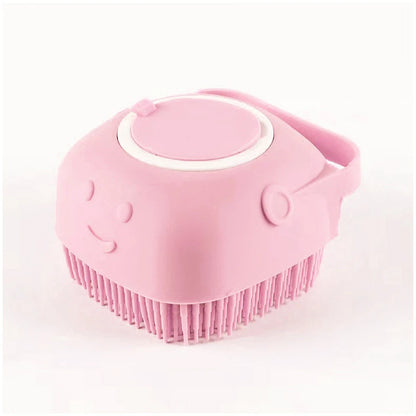 Silicone Pet Shampoo Grooming Brush