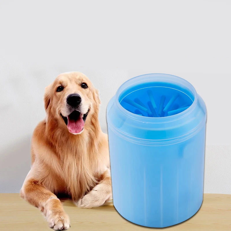 Soft Silicone Material Pet Foot Wash Cup, Cat and Dog Foot Cleaner, Portable Massage, Bath Cleaning Supplies