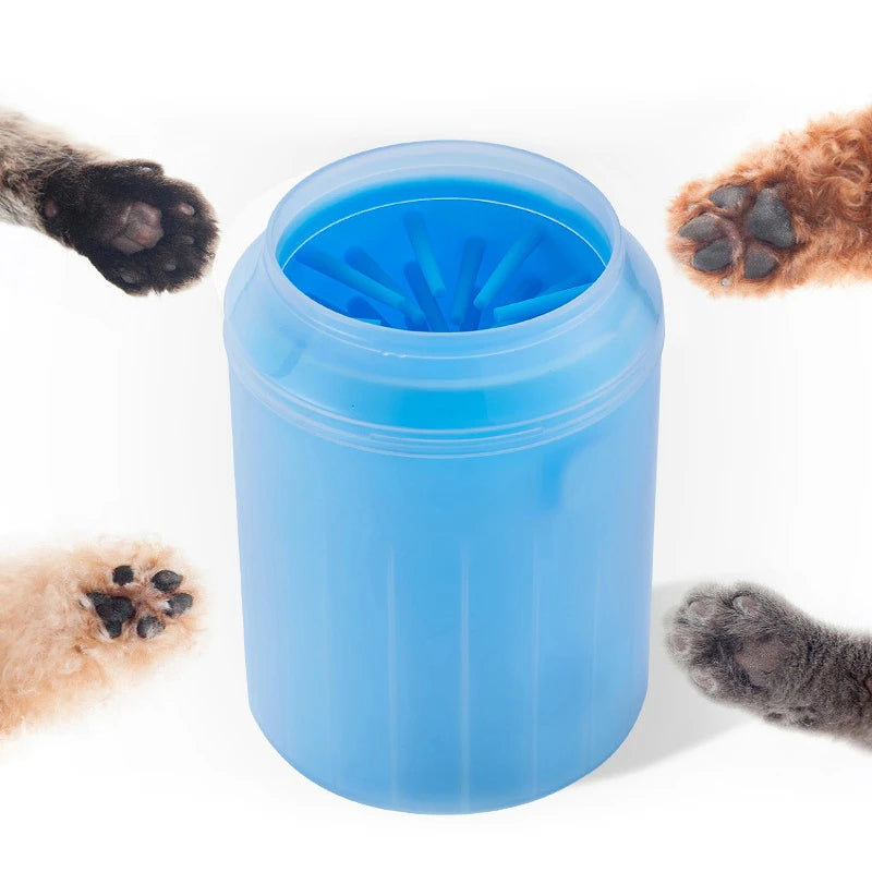 Soft Silicone Material Pet Foot Wash Cup, Cat and Dog Foot Cleaner, Portable Massage, Bath Cleaning Supplies