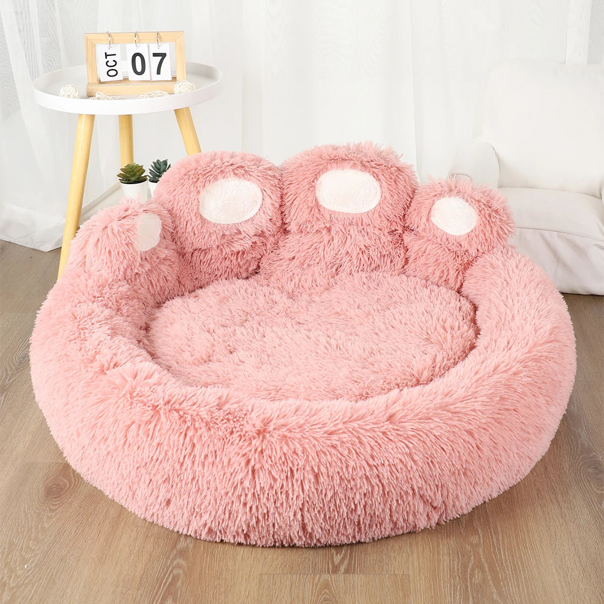 Fluffy Dog Bed Large