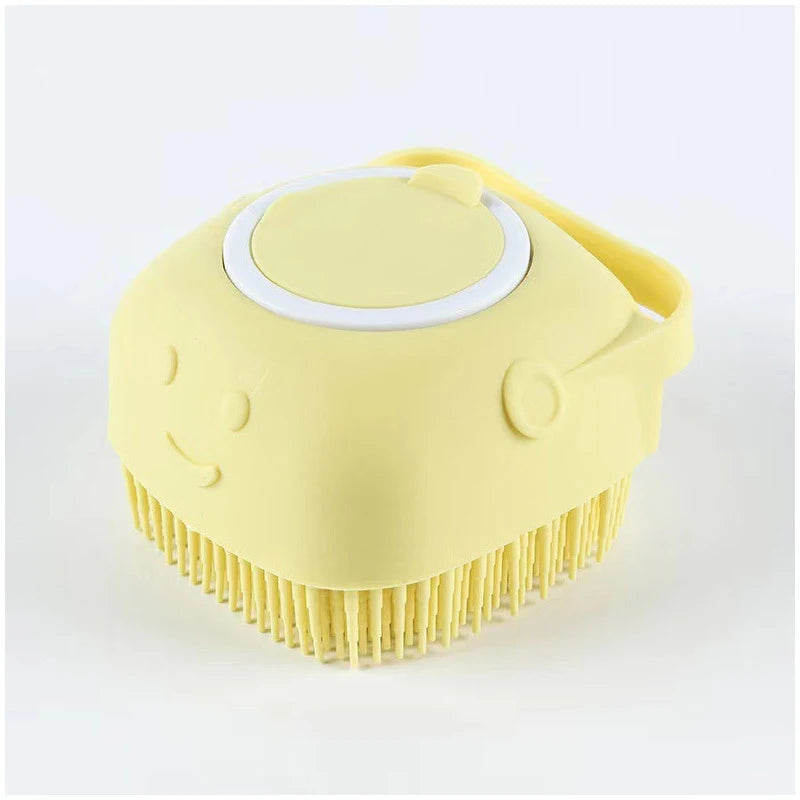 Silicone Pet Shampoo Grooming Brush