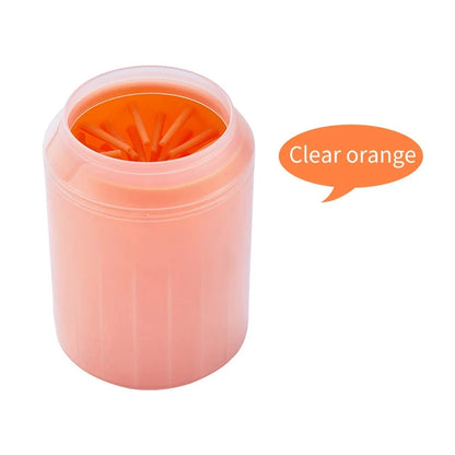 Soft Silicone Material Pet Foot Wash Cup, Cat and Dog Foot Cleaner, Portable Massage, Bath Cleaning Supplies