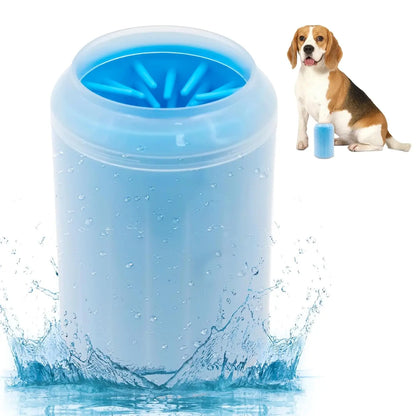 Soft Silicone Material Pet Foot Wash Cup, Cat and Dog Foot Cleaner, Portable Massage, Bath Cleaning Supplies