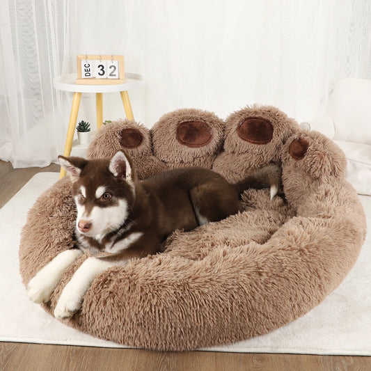 Fluffy Dog Bed Large