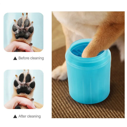 Soft Silicone Material Pet Foot Wash Cup, Cat and Dog Foot Cleaner, Portable Massage, Bath Cleaning Supplies