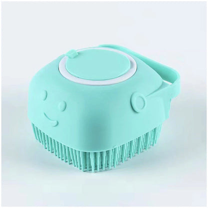 Silicone Pet Shampoo Grooming Brush