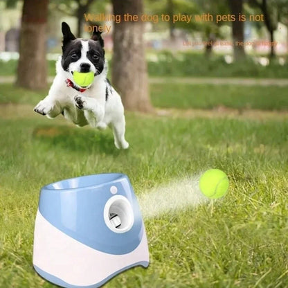 Automatic Dog Ball Launcher – Interactive Tennis Ball Thrower for Endless Fetch Fun